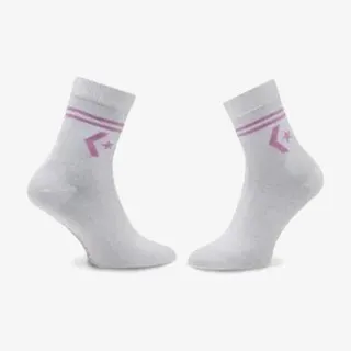 Converse 2PP STAR CHEVRON DOUBLE STRIPE ANKLET, F