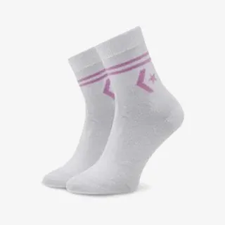 Converse 2PP STAR CHEVRON DOUBLE STRIPE ANKLET, F