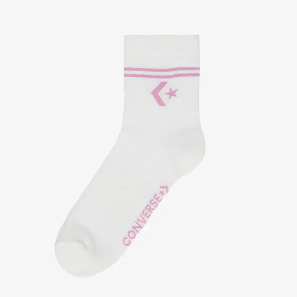 Converse 2PP STAR CHEVRON DOUBLE STRIPE ANKLET, F