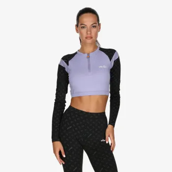 ellesse MAJICA DUGIH RUKAVA S POLU PATENTOM LADIES HALF ZIP 