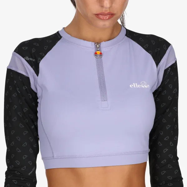 Ellesse Majica dugih rukava s polu patentom LADIES HALF ZIP 