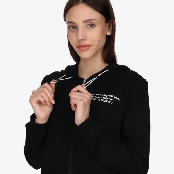 Ellesse Majica s kapuljačom na patent HERITAGE FULL ZIP HOODY 