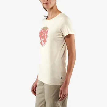 FJALLRAVEN T-SHIRT Arctic Fox Print T-shirt W / Arctic Fox 