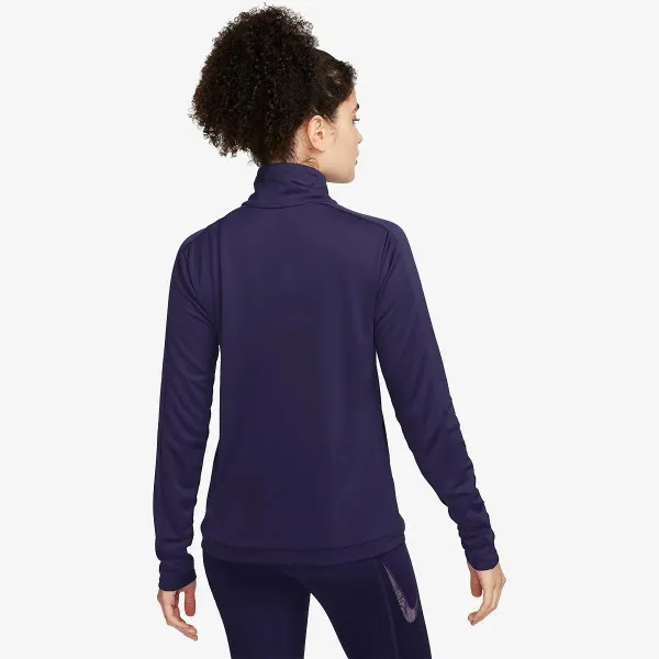 NIKE MAJICA DUGIH RUKAVA S POLU PATENTOM Dri-FIT Swoosh 
