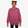 Nike G NSW CLUB FLC OVRSZD CREW LBR 