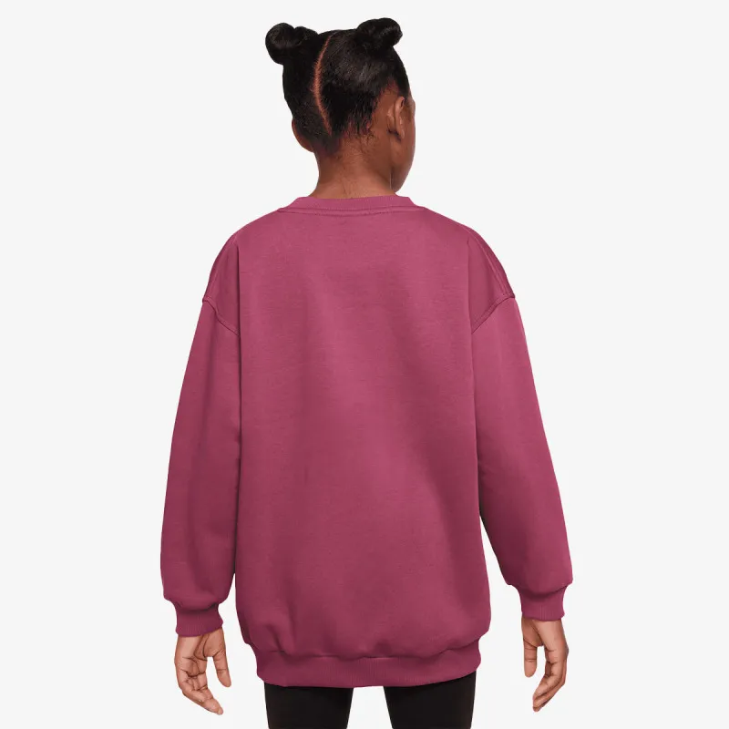 Nike G NSW CLUB FLC OVRSZD CREW LBR 