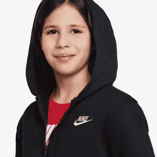 Nike Majica s kapuljačom s patentom Sportswear Club 