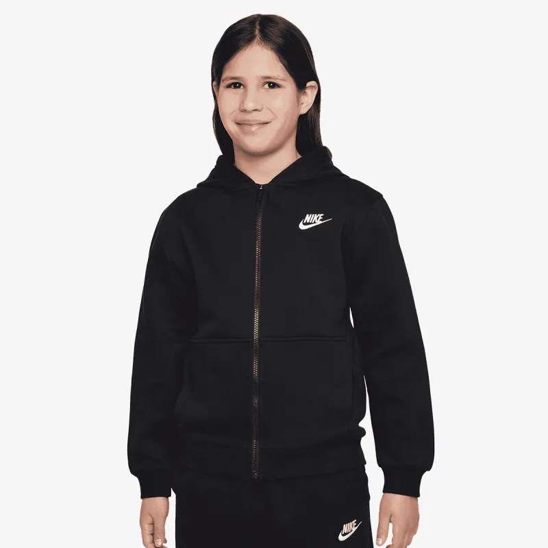 Nike Majica s kapuljačom s patentom Sportswear Club 