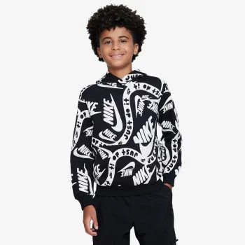 NIKE MAJICA S KAPULJAČOM K CLUB FLC HBR PO HOODIE AOP 