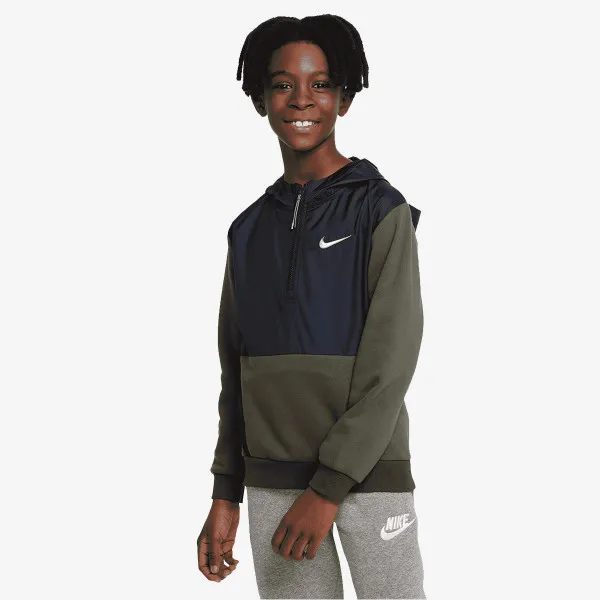 Nike Majica s kapuljačom s polu patentom Outdoor Play <br /> 