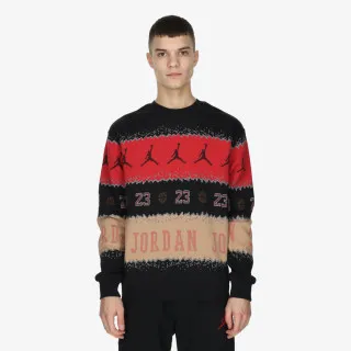 Nike M J ESS MMBR HLDY FLC CREW 