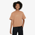 NIKE T-SHIRT G NSW TEE BOXY METALLIC HBR 
