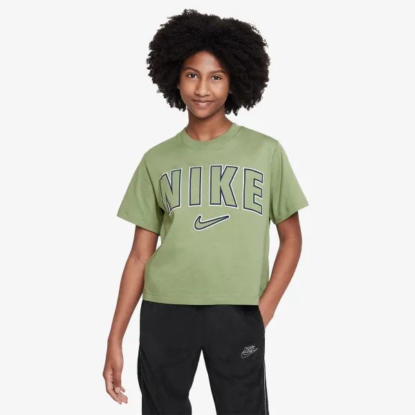 NIKE T-SHIRT G NSW TEE SS BOXY PRNT 