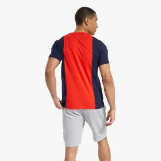 Reebok TE LL SS BLOCKED TEE 