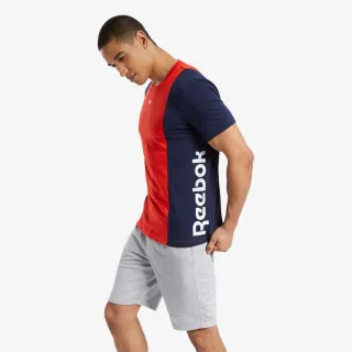 Reebok TE LL SS BLOCKED TEE 