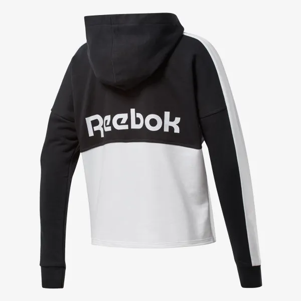 Reebok Majica s kapuljačom na patent TE Linear Logo FT Fullzip 