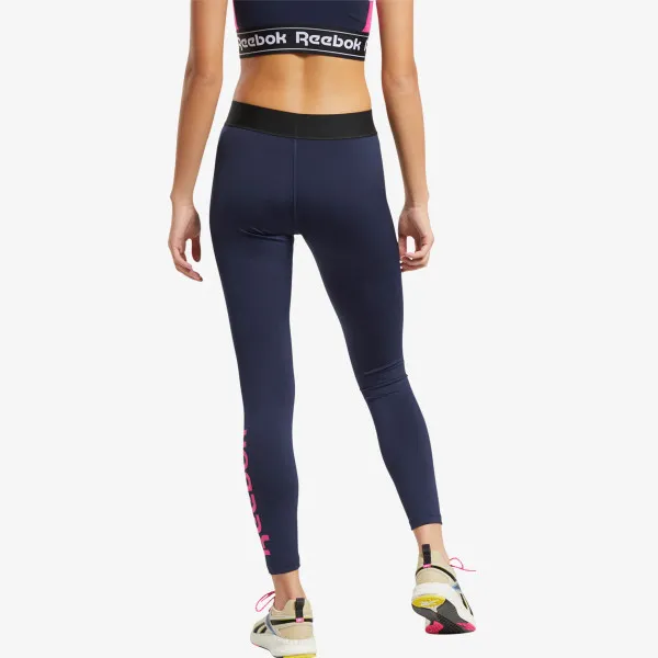 Reebok Tajice TE Linear Logo Poly Tight 