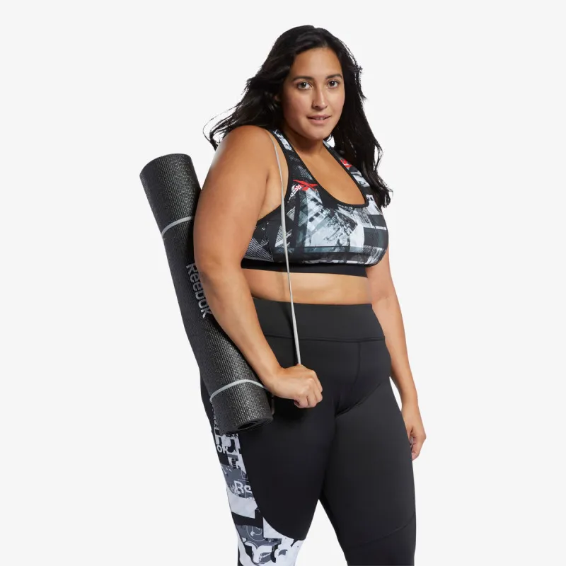 Reebok WOR MYT AOP Racer Bra 