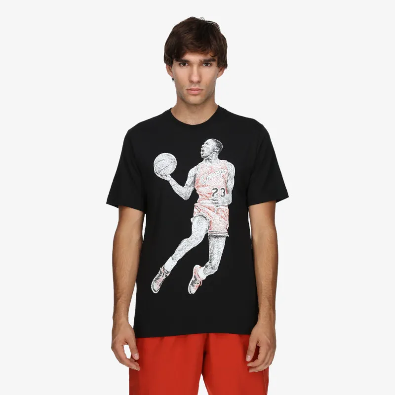 Nike M J BRAND DOT MJ SS CREW 