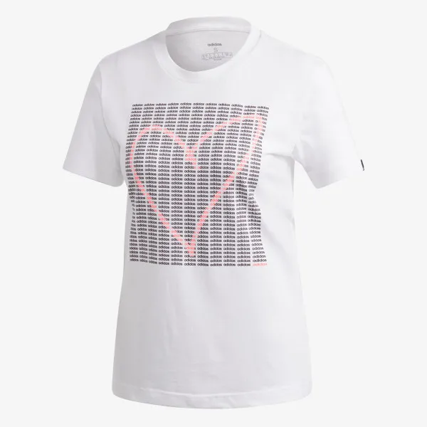 adidas T-shirt W ADI HEART T 