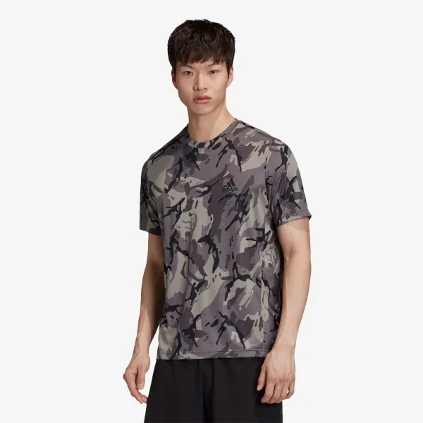 adidas T-shirt M D2M AOP TEE 