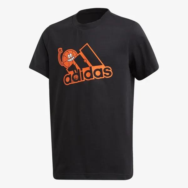 adidas T-shirt Y SS LIL STRP B 