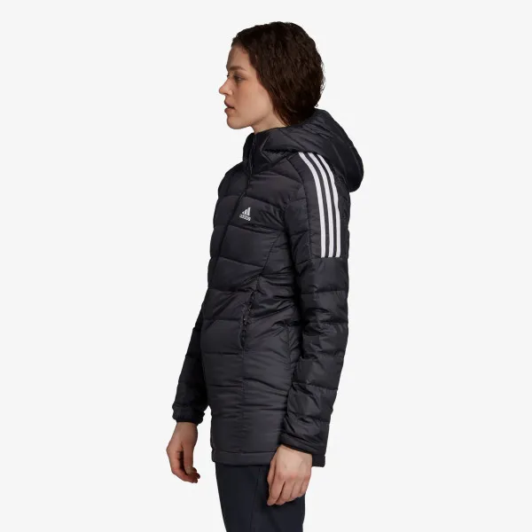 adidas Jakna ESSENTIALS LIGHT DOWN HOODED PARKA 