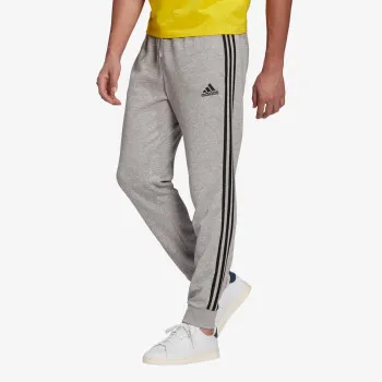 adidas HLAČE ESSENTIALS FRENCH TERRY TAPERED CUFF 3-STRIPES 