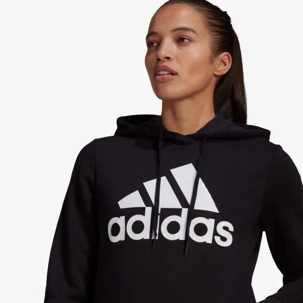 adidas Majica s kapuljačom LOUNGEWEAR ESSENTIALS LOGO FLEECE 