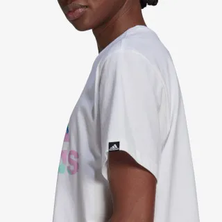 adidas FARM RIO TIE-DYE-INSPIRED GRAPHIC CROPPED 