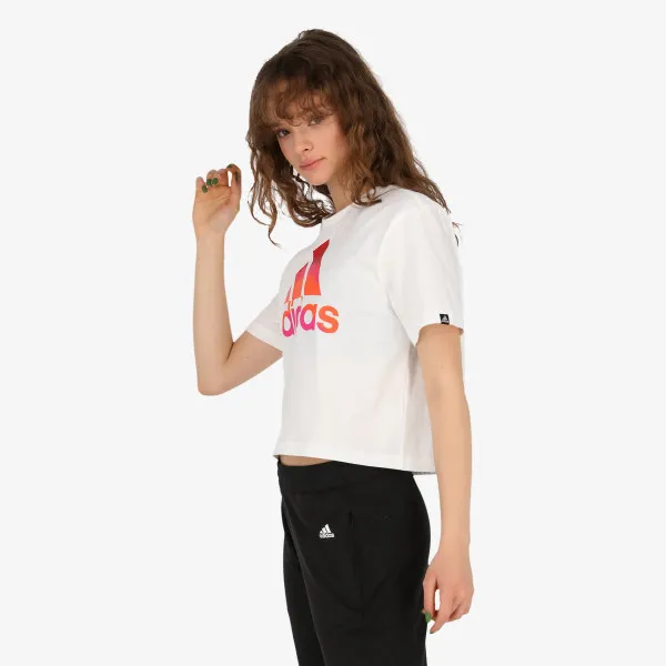 adidas FARM RIO TIE-DYE-INSPIRED GRAPHIC CROPPED 