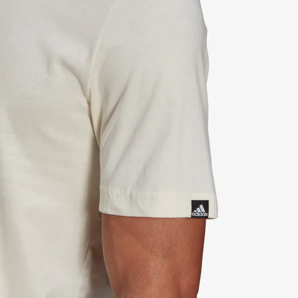 adidas RECYCLED COTTON LOGO GRAPHIC  