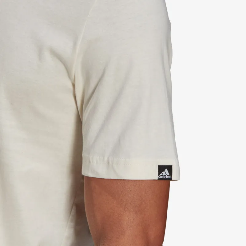 adidas RECYCLED COTTON LOGO GRAPHIC  