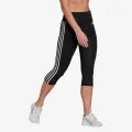 adidas DESIGNED TO MOVE HIGH-RISE 3-STRIPES 3/4 
