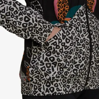 adidas FARM RIO PRINT RELAXED LIGHTWEIGHT WINDBREAKER 