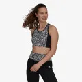 adidas FARM PRINT 3-STRIPES SPORTS CROP 