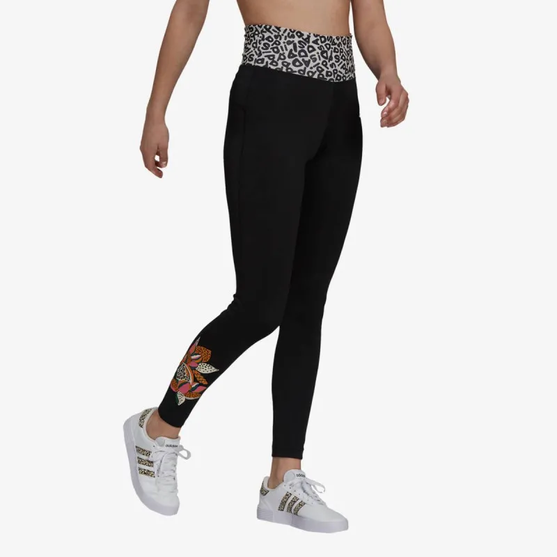 adidas FARM FEEL BRILLIANT PRINT HIGH RISE 