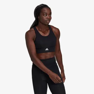 adidas 3-STRIPES PADDED SPORTS CROP 