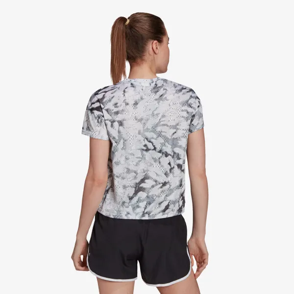 adidas T-shirt FAST SPLIT ALL OVER PRINT 