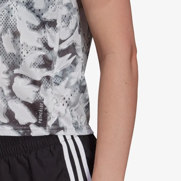 adidas T-shirt FAST SPLIT ALL OVER PRINT 