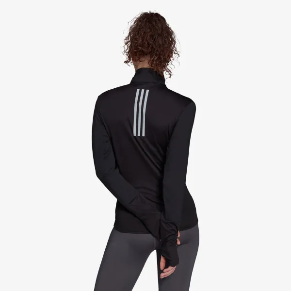 adidas Majica dugih rukava OWN THE RUN 1/2 ZIP 