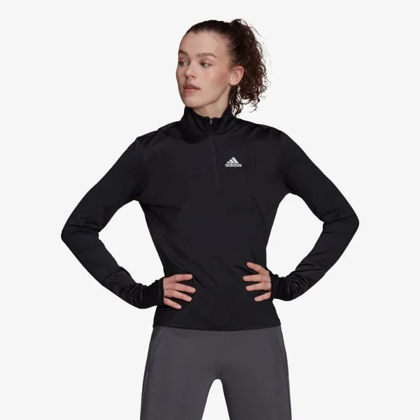 adidas Majica dugih rukava OWN THE RUN 1/2 ZIP 