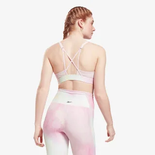 Reebok SR Lux Strappy Bra-Distorted Film 