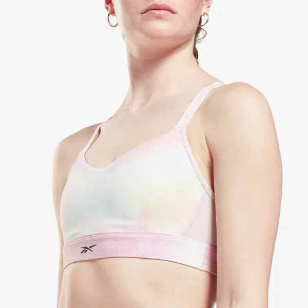 Reebok Grudnjak SR Lux Strappy Bra-Distorted Film 