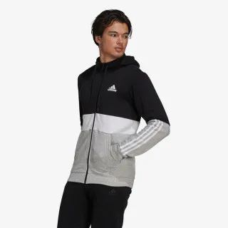 adidas ESSENTIALS COLORBLOCK FULL-ZIP 