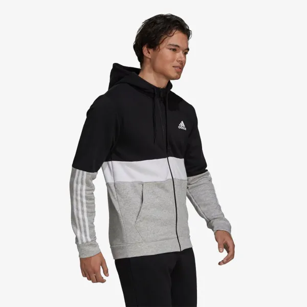 adidas ESSENTIALS COLORBLOCK FULL-ZIP 