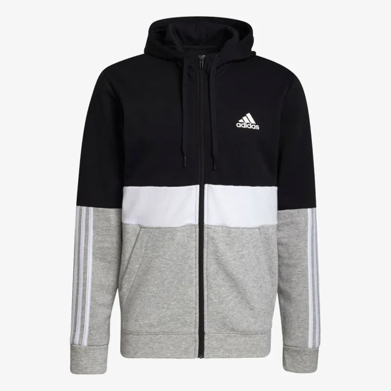 adidas ESSENTIALS COLORBLOCK FULL-ZIP 