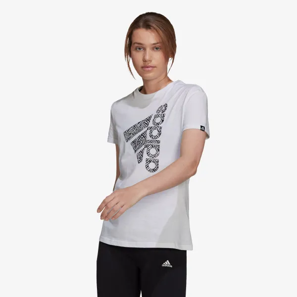 adidas T-shirt VERTICAL ZEBRA LOGO GRAPHIC 