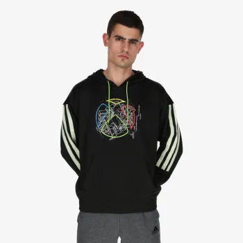 adidas MAJICA S KAPULJAČOM Donovan Mitchell 