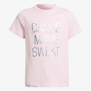 T-shirt DANCE METALLIC PRINT 